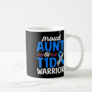 Caneca De Café Tia Orgulhosa Do Sobrevivente Do T1d Awarts