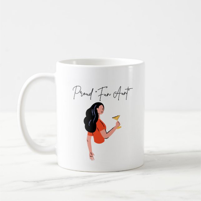 Caneca De Café Tia Orgulhosa - Mug (Esquerda)