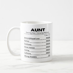 Caneca De Café Tia Querida Carinhosa Melhor Tia