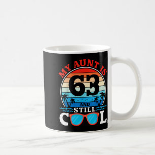 Caneca De Café Tia tem 63 Anos e é Legal Aniversário de 40 anos V