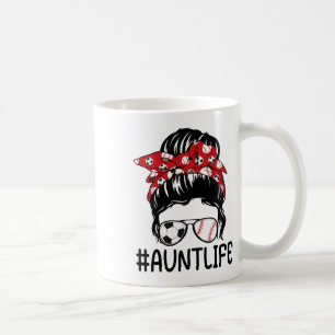 Caneca De Café Tia Vida Softll Vender E Futebol Tia Mães Da