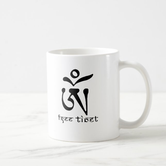 CANECA DE CAFÉ TIBET LIVRE (Direita)