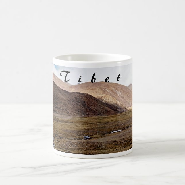 Caneca De Café Tibete - Paisagem de montanha (Centro)