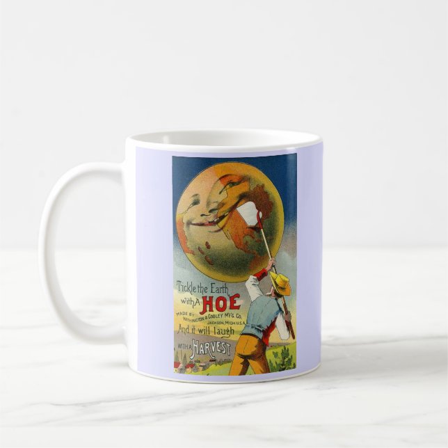 Caneca De Café Tickle the Earth - Cartão vitoriano (Esquerda)