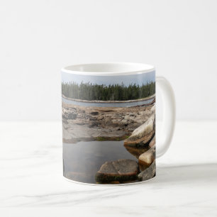 Caneca De Café Tidepool em Wonderland, no Parque Nacional de Acad