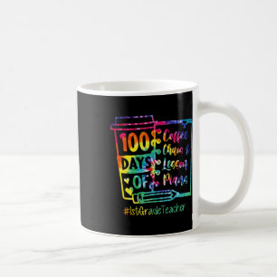 Caneca De Café Tie Dye 100 Dias De Café E Caos 1rua De Chá