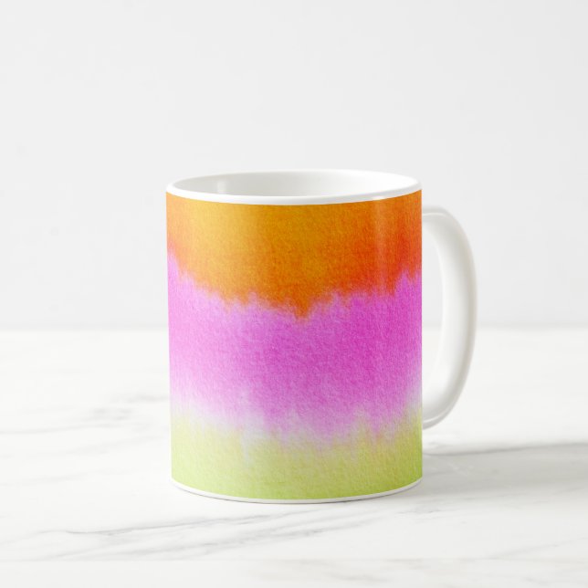 Caneca De Café Tie Dye 2 (Frente Esquerda)