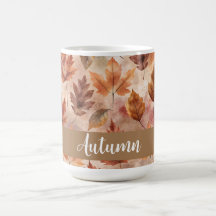 Tie Dye Autumn Leaves