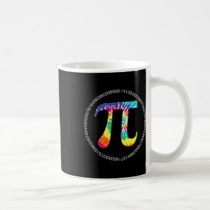 Caneca De Café Tie Dye Pi Day T Shirt Physics Math Teacher Engine