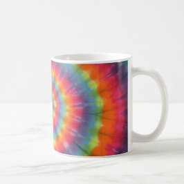 Caneca De Café Tie Dye Swirl Clássico