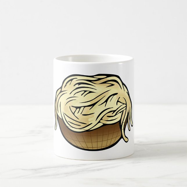 Caneca De Café Tigela de Comida de macarrão de esparguete (Criador carregado)