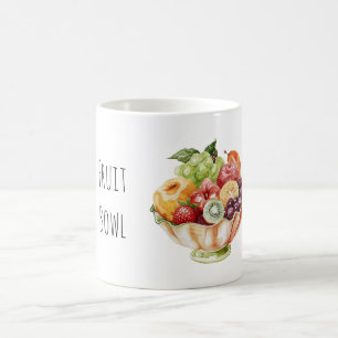 Caneca De Café Tigela de Frutas