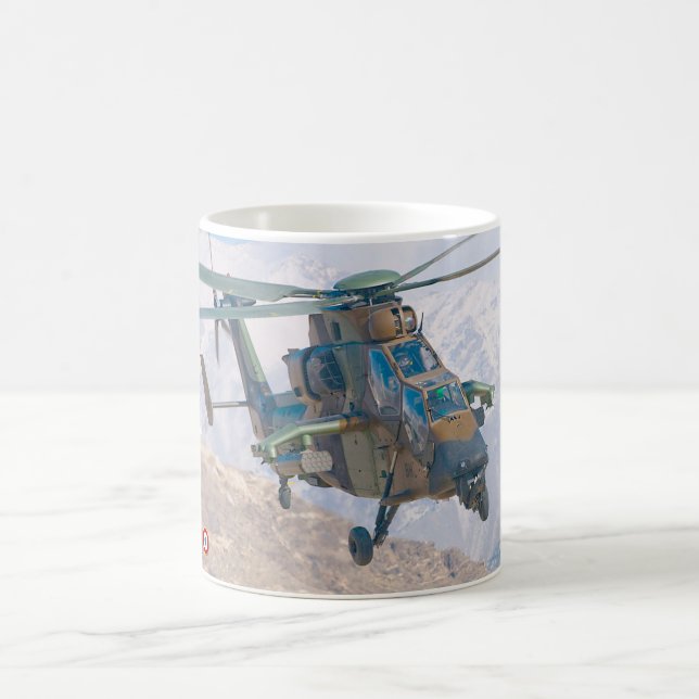 Caneca De Café TIGER ATTACK HELICOPTER (França) (Centro)