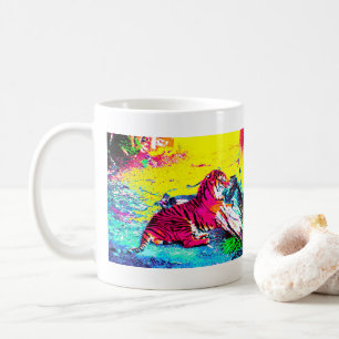 Caneca De Café Tiger Bright