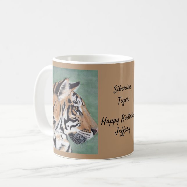 Caneca De Café TIGER Coffee Mug Tea Cup Original (Frente Esquerda)