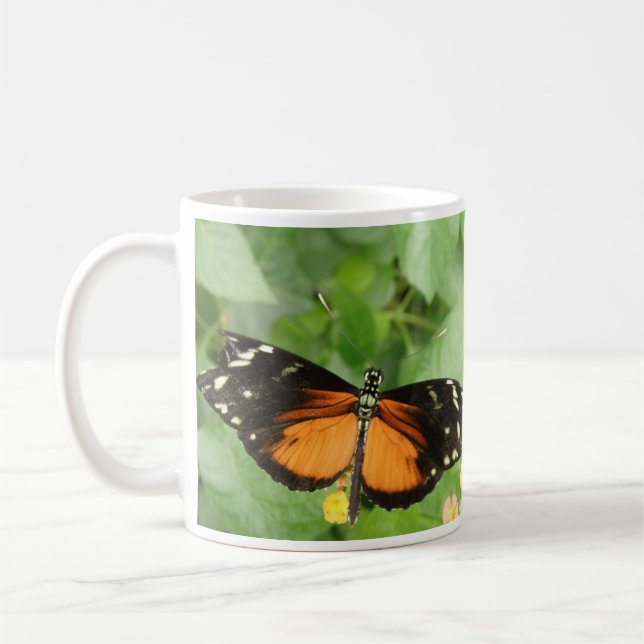 Caneca De Café Tiger Longwing Butterfly Mug (Esquerda)