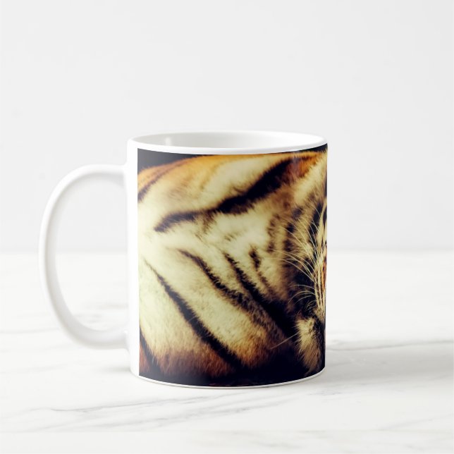 Caneca De Café Tiger te observando (Esquerda)