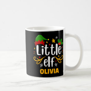 Caneca De Café Tigrafia Pequeno Elfo Diversão Família Corresponde