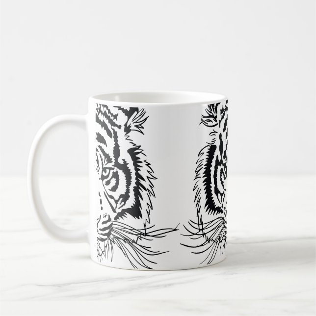 Caneca De Café tigre (Esquerda)