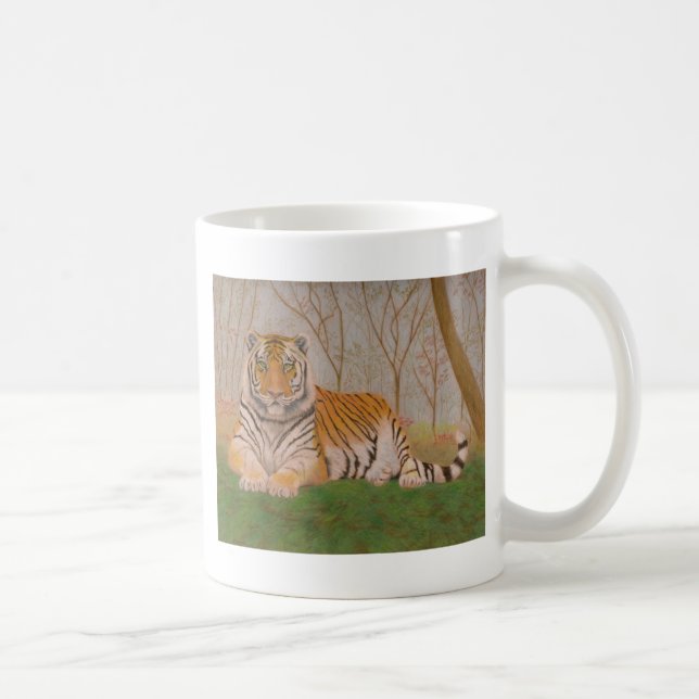 Caneca De Café Tigre (Direita)