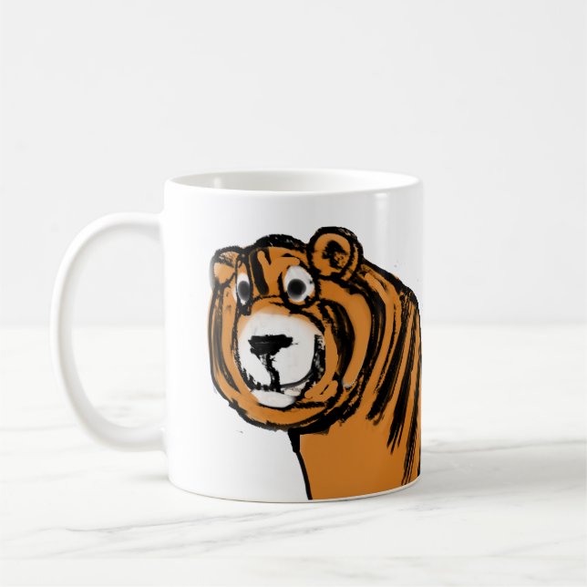 Caneca De Café Tigre (Esquerda)