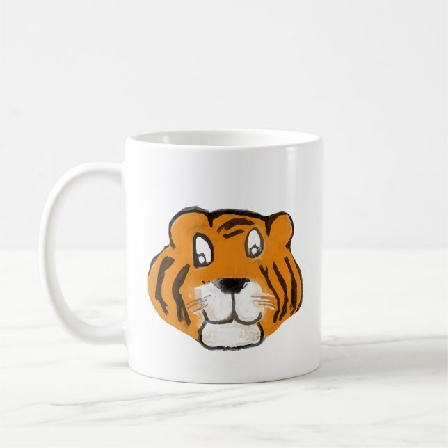 Caneca De Café Tigre (Esquerda)