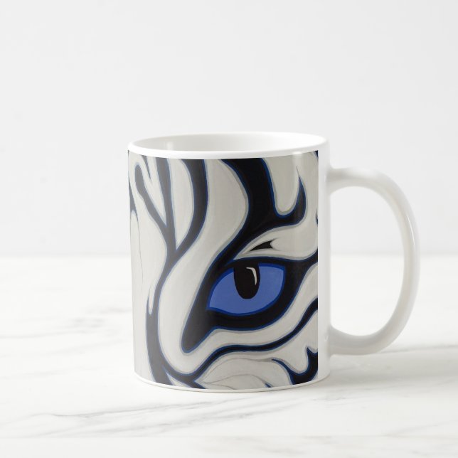 Caneca De Café Tigre branco (Direita)