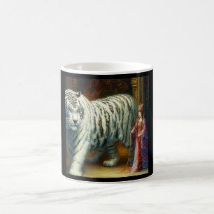 Caneca De Café Tigre branco chinês (31)