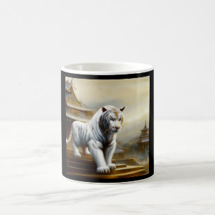 Caneca De Café Tigre branco chinês (5)