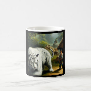 Caneca De Café Tigre branco chinês (6)