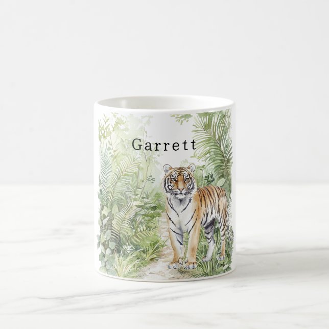 Caneca De Café Tigre da Selva (Centro)