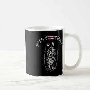 Caneca De Café Tigre de Kickboxing de Muay Thai Incrível - Homens