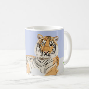 Caneca De Café Tigre de Reclinação