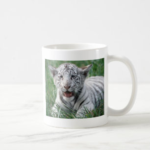 Caneca De Café Tigre do branco do bebê