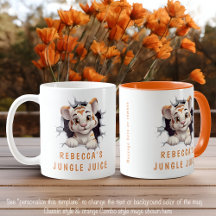 Tigre Fofo Em Uma Caneca! Novidade Para Amantes De