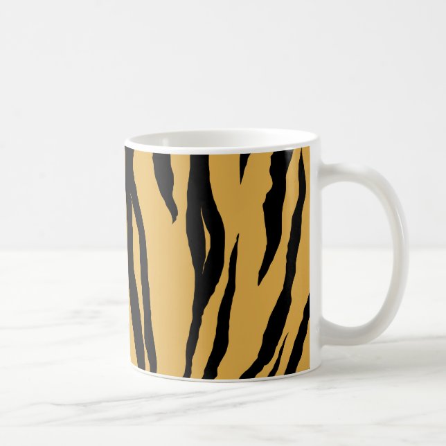 Caneca De Café Tigre Impressão de café Mug (Direita)