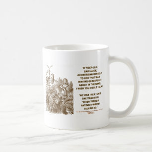 Caneca De Café Tigre-Lírio Pode Falar Vale a Pena Falar (País das