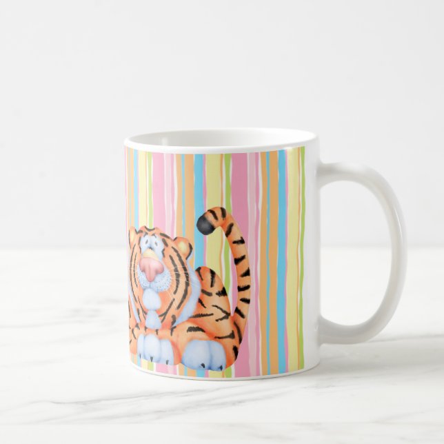Caneca De Café Tigre - Mug (Direita)