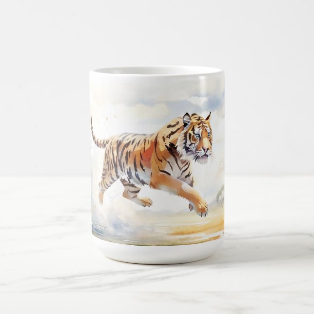 Caneca De Café Tigre na Ação 2 (Centro)