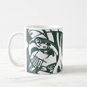 Caneca De Café Tigre por Franz Marc, Arte Expressionista Vintage