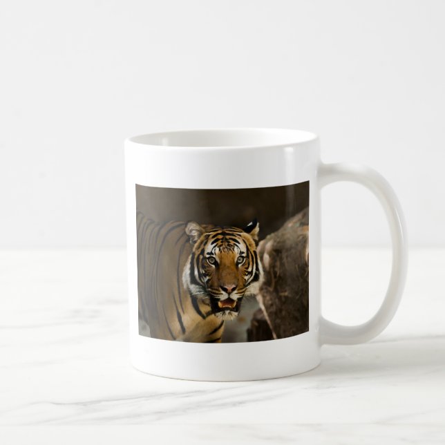 Caneca De Café Tigre Siberiano (Direita)
