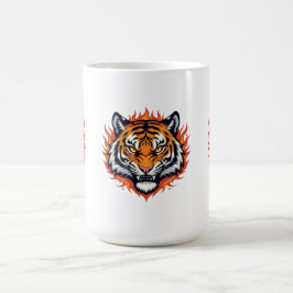Caneca De Café Tigre Silencioso – Precisão e Poder