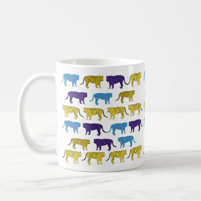 Caneca De Café Tigres - Coffee Mug (Esquerda)