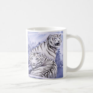 Caneca De Café Tigres do gelo