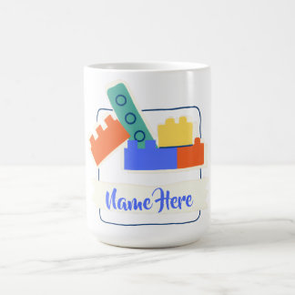Caneca De Café Tijolos de Construção