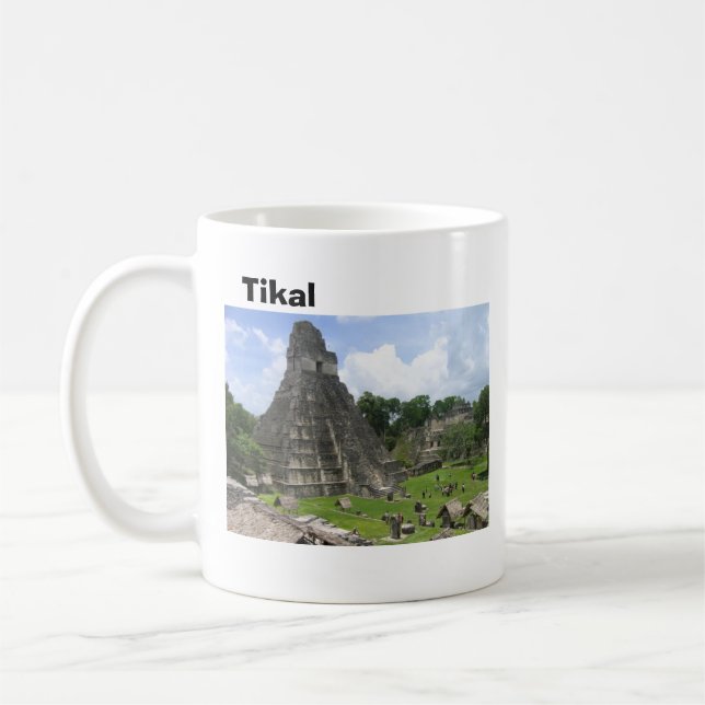 Caneca De Café Tikal antigo (Esquerda)