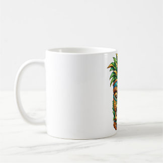 Caneca de Café Tiki Coroa de Manga