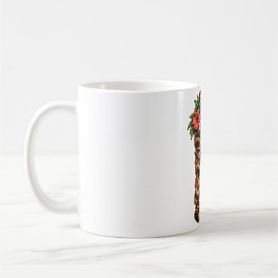 Caneca de Café Tiki em Pedra de Lava