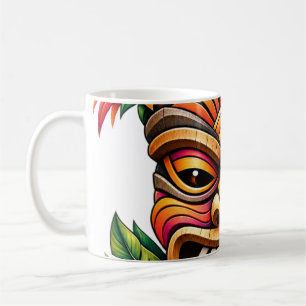 Caneca de Café Tiki Hibiscus Sunset