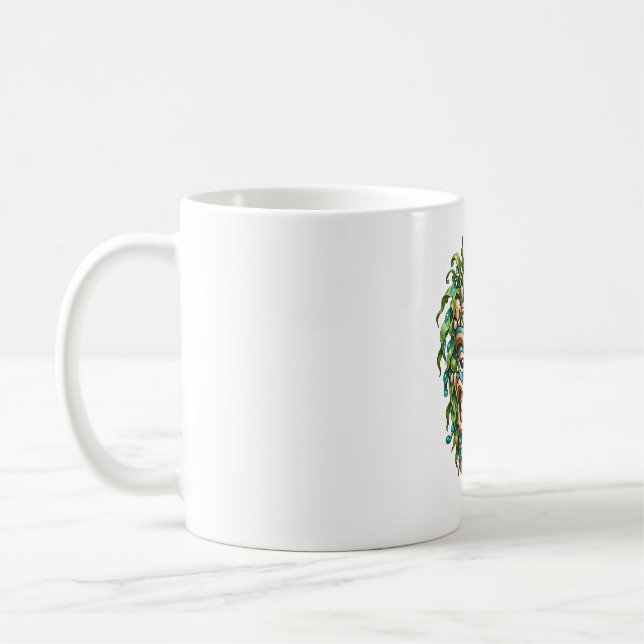 Caneca de Café Tiki Jade Shell (Esquerda)